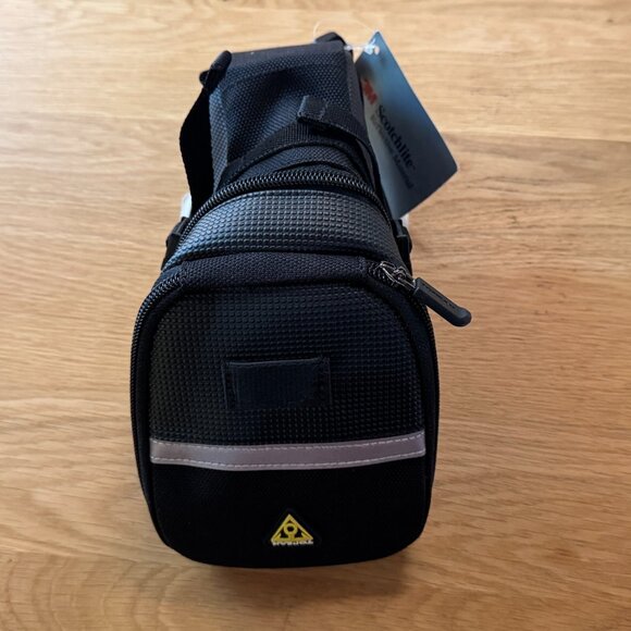 Topeak Aero Wedge Pack Bicycle Bag with Strap Mount, Large, Black - Picture 9 of 12